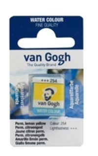 Talens Van Gogh 12 Tablet 254 Permanent Lemon Yellow Sulu Boya