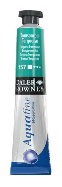 Daler Rowney Aquafine Tüp 8 ml 157 Transparent Turquoi Sulu Boya