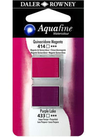 Daler Rowney Aquafine Tablet Quinacridone Magenta Pur Sulu Boya