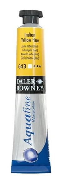 Daler Rowney Aquafine Tüp 8 ml 643 Indian Yellow Sulu Boya