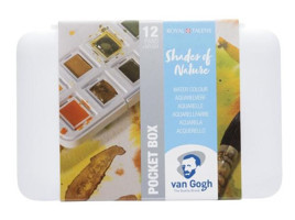 Talens Van Gogh Tablet 12 Renk Shades Of Nature Sulu Boya