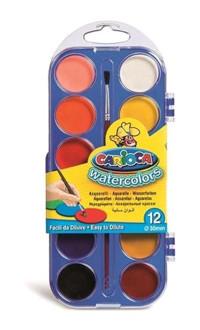 Carioca 12'li 30 mm Sulu Boya