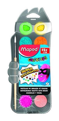 Maped Color'Peps 12 Renk Sulu Boya