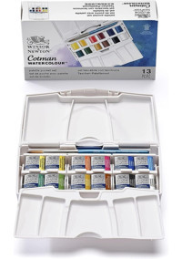 Winsor & Newton Cotman 12'li Sulu Boya