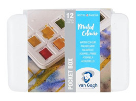 Talens Van Gogh Tablet 12 Renk Muted Colours Sulu Boya