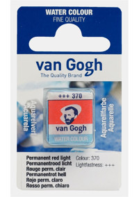 Van Gogh Tablet Permanent Red Light 370 Sulu Boya