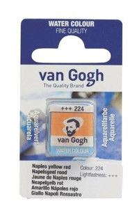 Talens Van Gogh 12 Tablet 224 Naples Yellow Red Sulu Boya