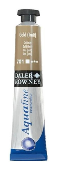 Daler Rowney Aquafine Tüp 8 ml 701 Gold Sulu Boya