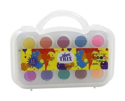 Trix 12 Renk Çantalı T350 Sulu Boya