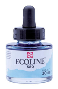 Talens Ecoline 30 ml Pastel Blue 580 Sulu Boya