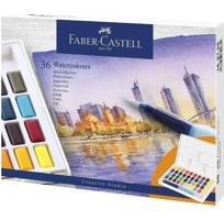FaberCastell Creative Studio Tablet 36 Renk Sulu Boya