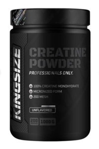 Kingsize Nutrition Toz Aromasız Kreatin 1 kg