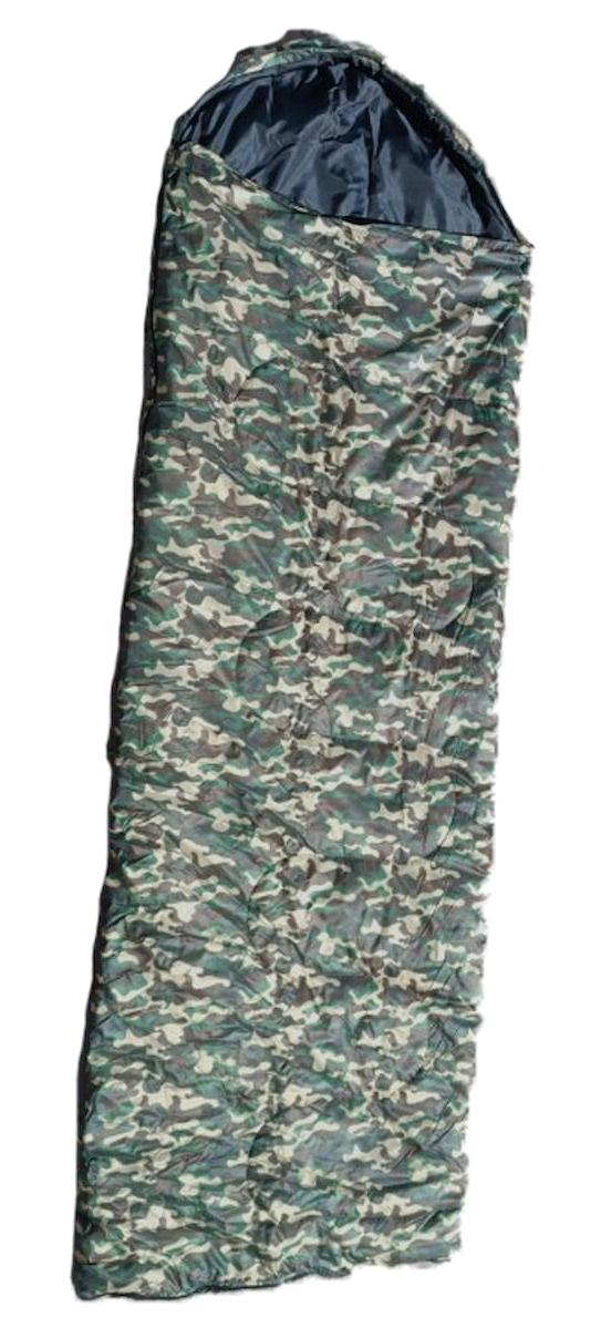 Savage Kamuflaj -7 Derece Polyester 4 Mevsim Kamp Tek Kişilik Yetişkin Uyku Tulumu Çok Renkli