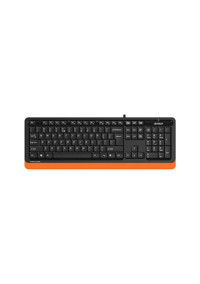 A4Tech FK10 Türkçe Q Kablolu Turuncu-Siyah Klavye