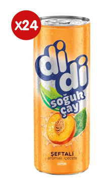 Çaykur Şeftalili Soğuk Çay 24x250 ml