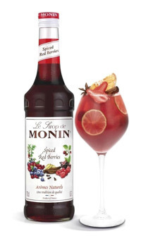 Monin Kırmızı Meyve Kahve Şurubu