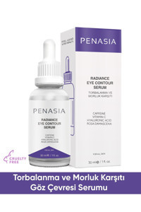 Penasia Radiance Eye Contour Aydınlatıcı Kırışıklık Karşıtı Göz Altı Torba Karşıtı Gece Serumu 30 ml