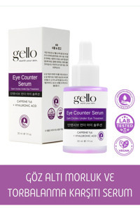 Gello Eye Counter Aydınlatıcı Kırışıklık Karşıtı Göz Altı Torba Karşıtı Gece Gündüz Serumu 30 ml