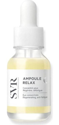 Svr Ampoule Relax Aydınlatıcı Kırışıklık Karşıtı Göz Altı Torba Karşıtı Gece Serumu 15 ml