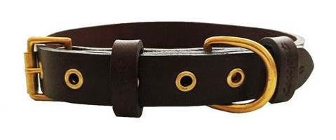 CecePet Tengri Ayarlanabilir Köpek Tasması 46 - 55 cm Kahverengi