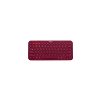 Logitech K380 Türkçe Q Kablosuz Kırmızı Numerik Klavye