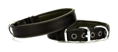 Doggie Softlu Ayarlanabilir Boyun Köpek Tasması 1.5 x 35 cm Siyah