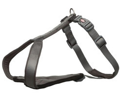 Trixie Premium Ayarlanabilir Göğüs Köpek Tasması 2.5 x 95 - 120 cm Gri