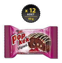 Eti Popkek Vişneli Kek 12x60 gr