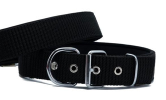 Doggie Elit Ayarlanabilir Boyun Köpek Tasması 4 x 47 x 55 cm Siyah
