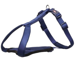 Trixie Premium Ayarlanabilir Göğüs Köpek Tasması 2 x 65 - 80 cm Mavi