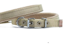 Doggie Ayarlanabilir Boyun Köpek Tasması 1.5 x 25 - 30 cm Haki