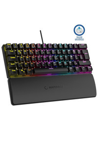 Rampage Plower K60 Türkçe Q RGB Blue Switch Kablolu Siyah Mekanik Gaming Klavye