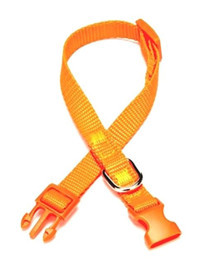 Doggie Classic Ayarlanabilir Boyun Köpek Tasması 1 x 20 - 30 cm Turuncu