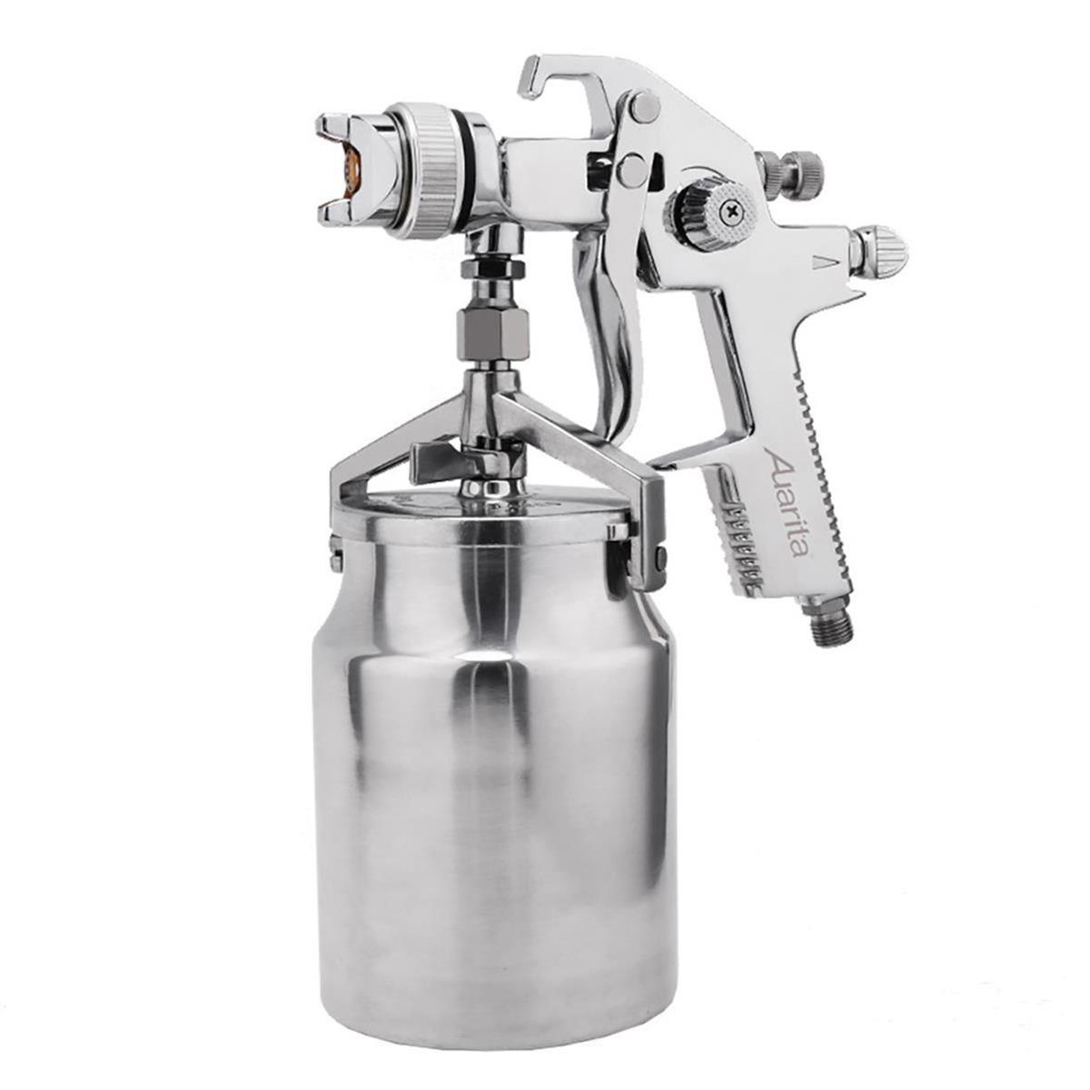 Auarita AB17S 1000 ml Kapasiteli 1.7 mm Alttan Depolu Aküsüz Havalı Boya Tabancası