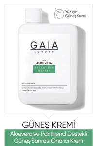 Gaia Aloe Veralı Nemlendirici Güneş Sonrası Krem 100 ml