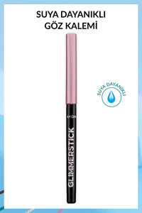 Avon Glimmersticks Asansörlü Parlak Simli Akmayan Pembe Göz Kalemi