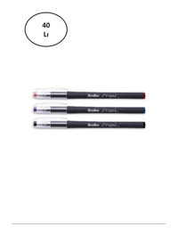 Scrikss Speed 3 Renkli 0.7 mm Çok Renkli 40'lı Tükenmez Kalem Seti