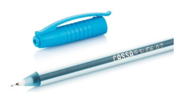 Cassa Slide 0.7 mm Mavi Tükenmez Kalem