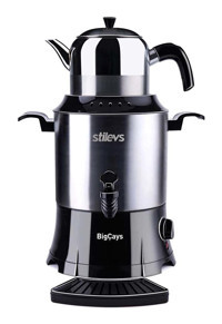 Stilevs 1250 W Çelik Elektrikli Semaver İnox