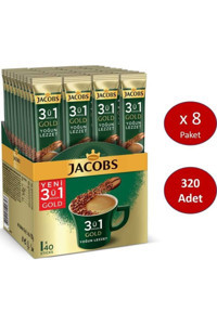 Jacobs 3ü1 Arada Paket Granül Kahve 320x18 gr