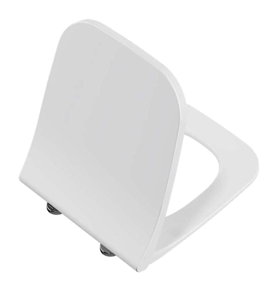 Vitra Shift Slim Yavaş Kapanan Beyaz Kare Klozet Kapağı