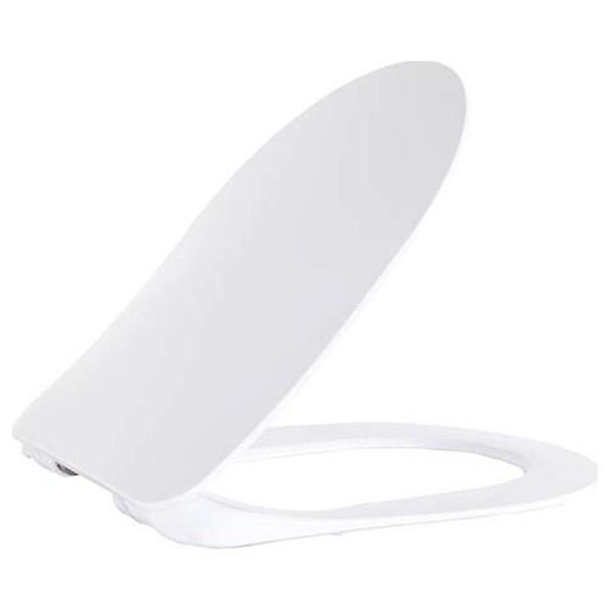 Creavit Duck KC0903 Yavaş Kapanan Beyaz Oval Klozet Kapağı