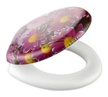 River World Beyaz Oval Klozet Kapağı