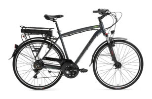 Bisan Comet 250 W 28 Jant Şehir / Tur Bisikleti Elektrikli Bisiklet Gri Sarı
