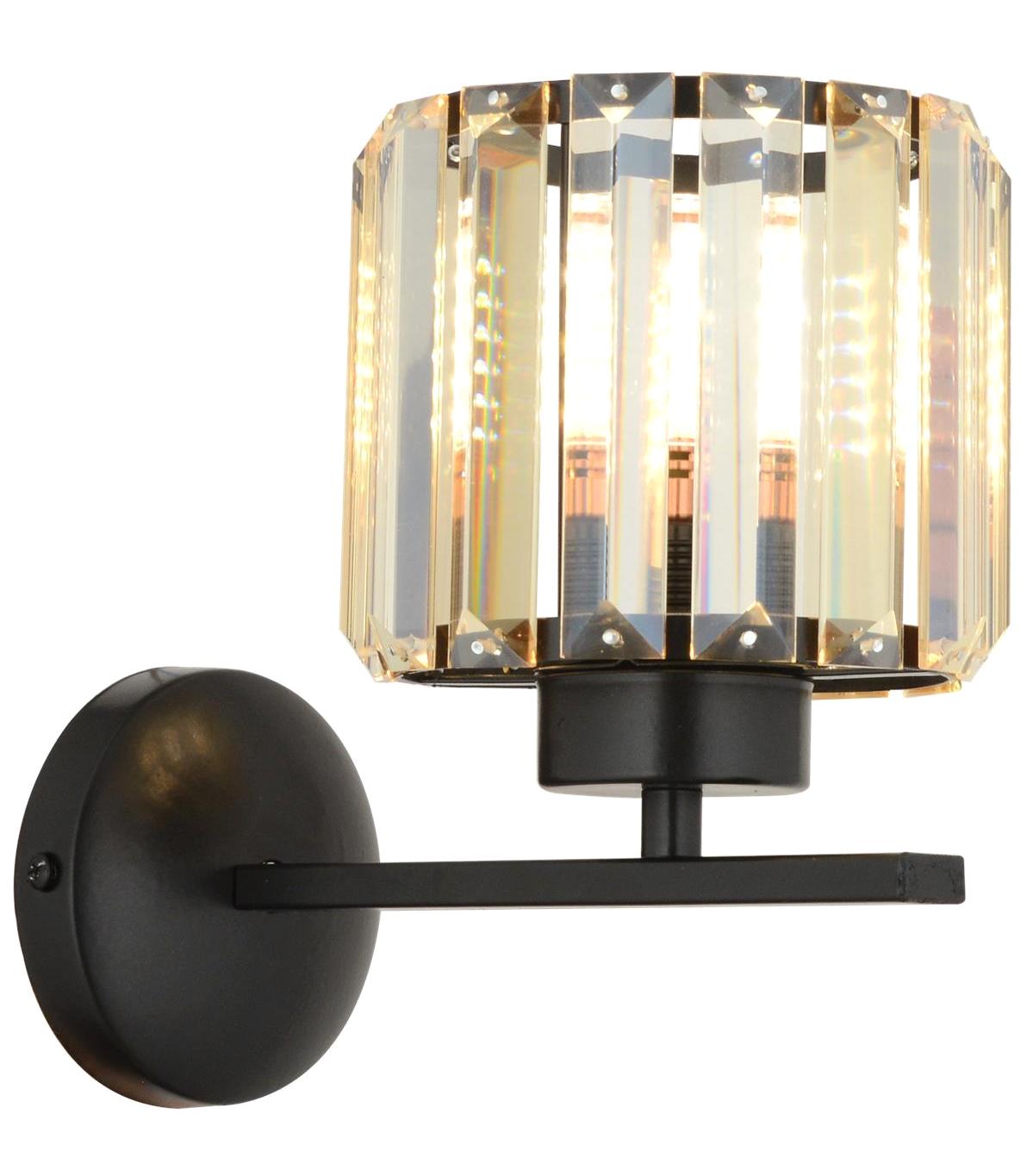 Avonni Ap-65244-1Bsy Tekli Metal Aplik Siyah