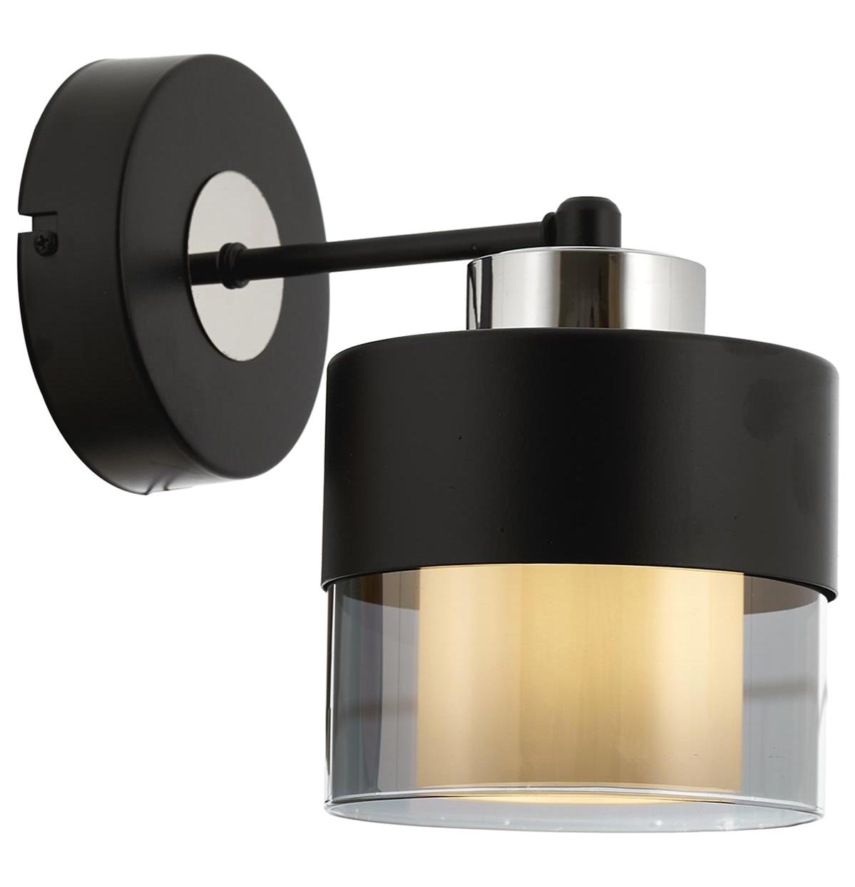 Avonni Ap-60193-1Bsy Tekli Metal Aplik Siyah