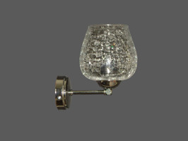 D-Light Deren Tekli Cam Led Aplik Beyaz