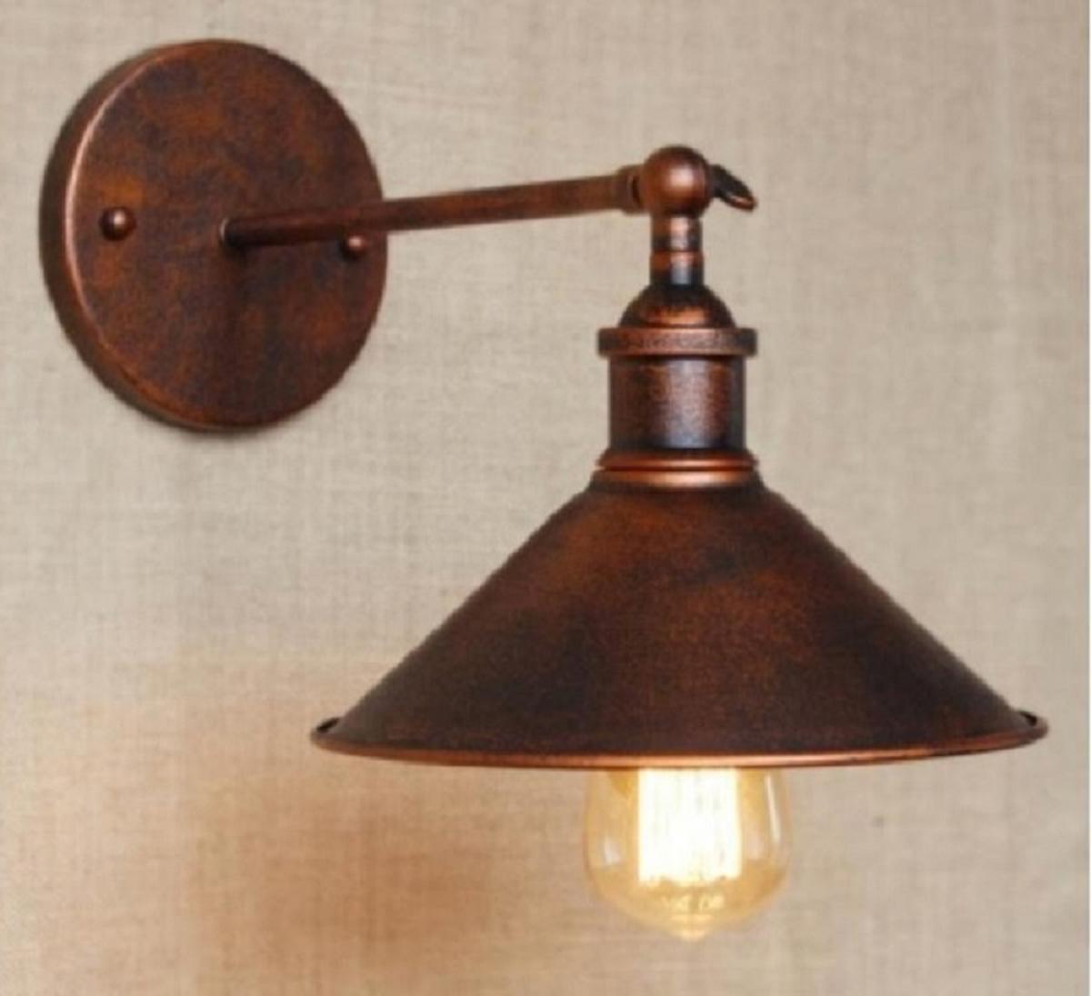 Mylights Vintage Tekli Metal Aplik Eskitme