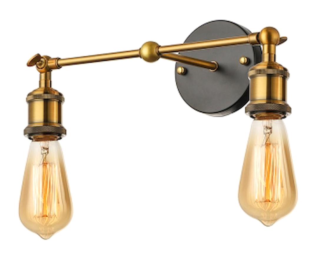 Riolight Rustik 2'li Metal Led Aplik Eskitme
