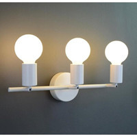 Rsylight Mafsallı 3'lü Metal Aplik Beyaz